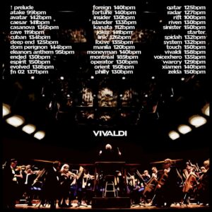 vivaldi I - sample pack
